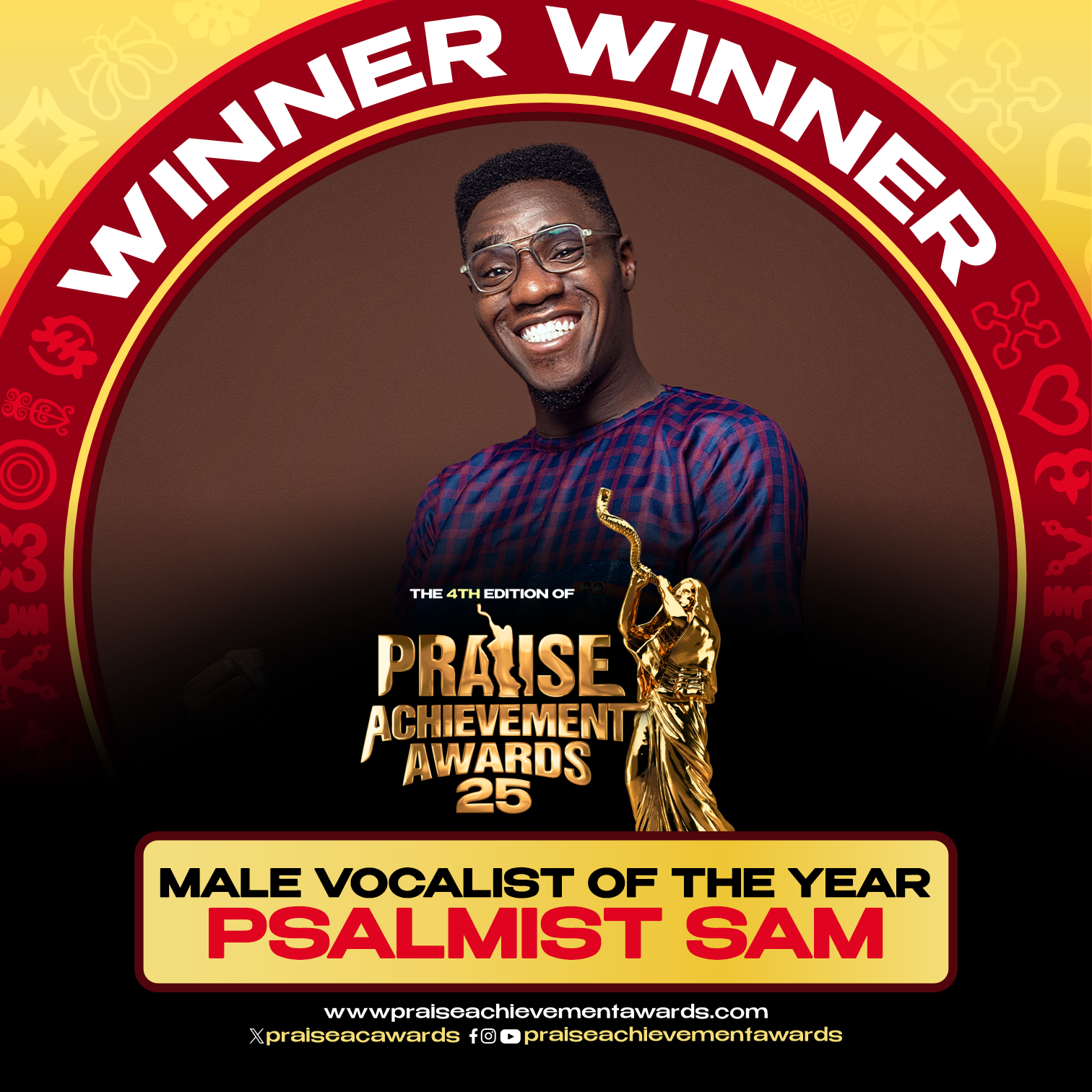 MALE VOCALIST OF THE YEAR