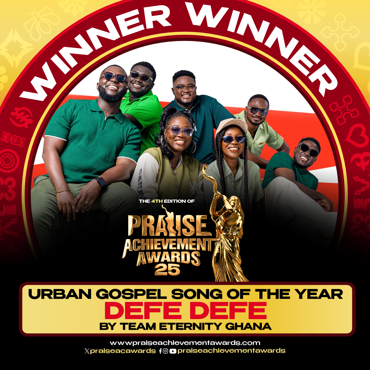 URBAN GOSPEL SONG OF THE YEAR