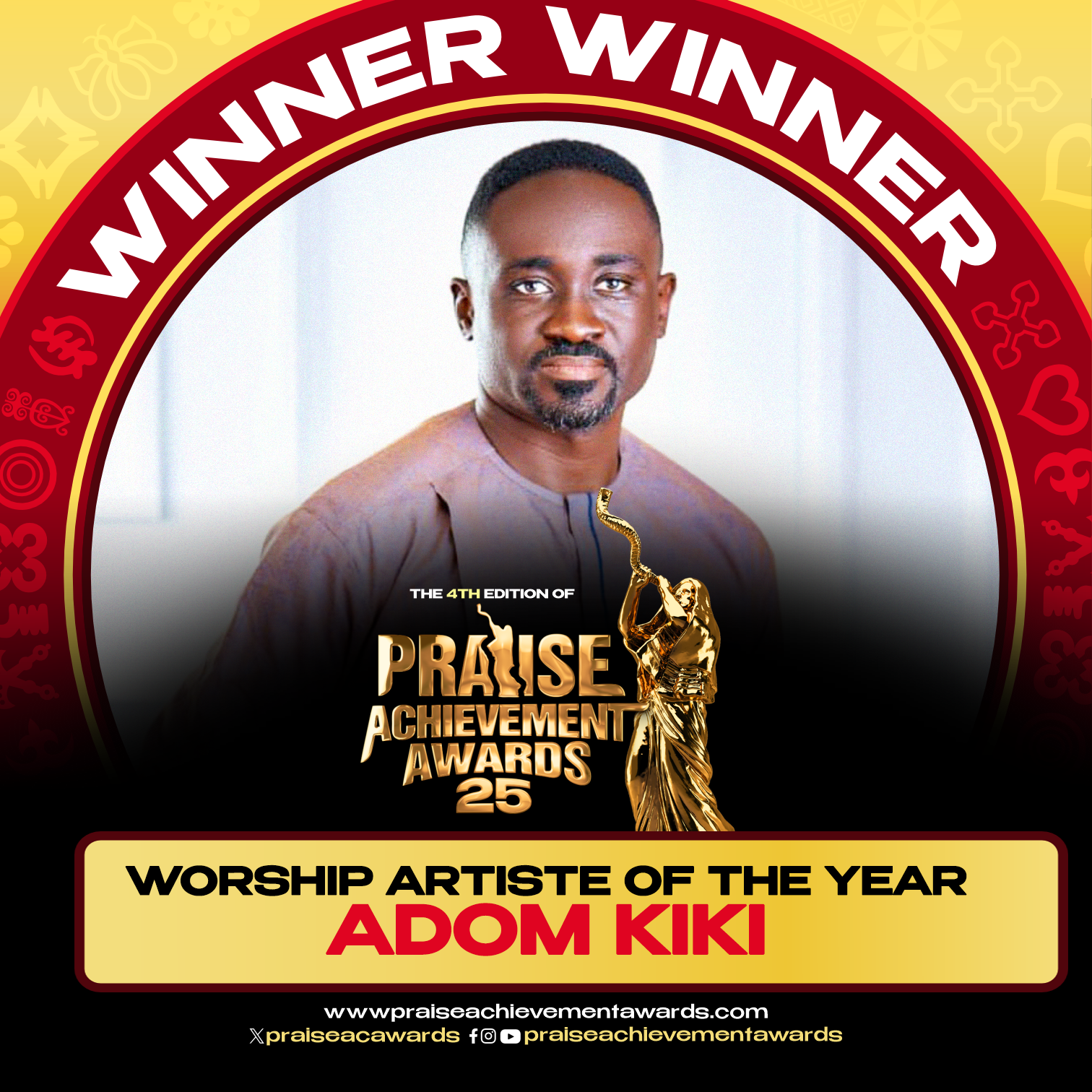 WORSHIP ARTISTE OF THE YEAR